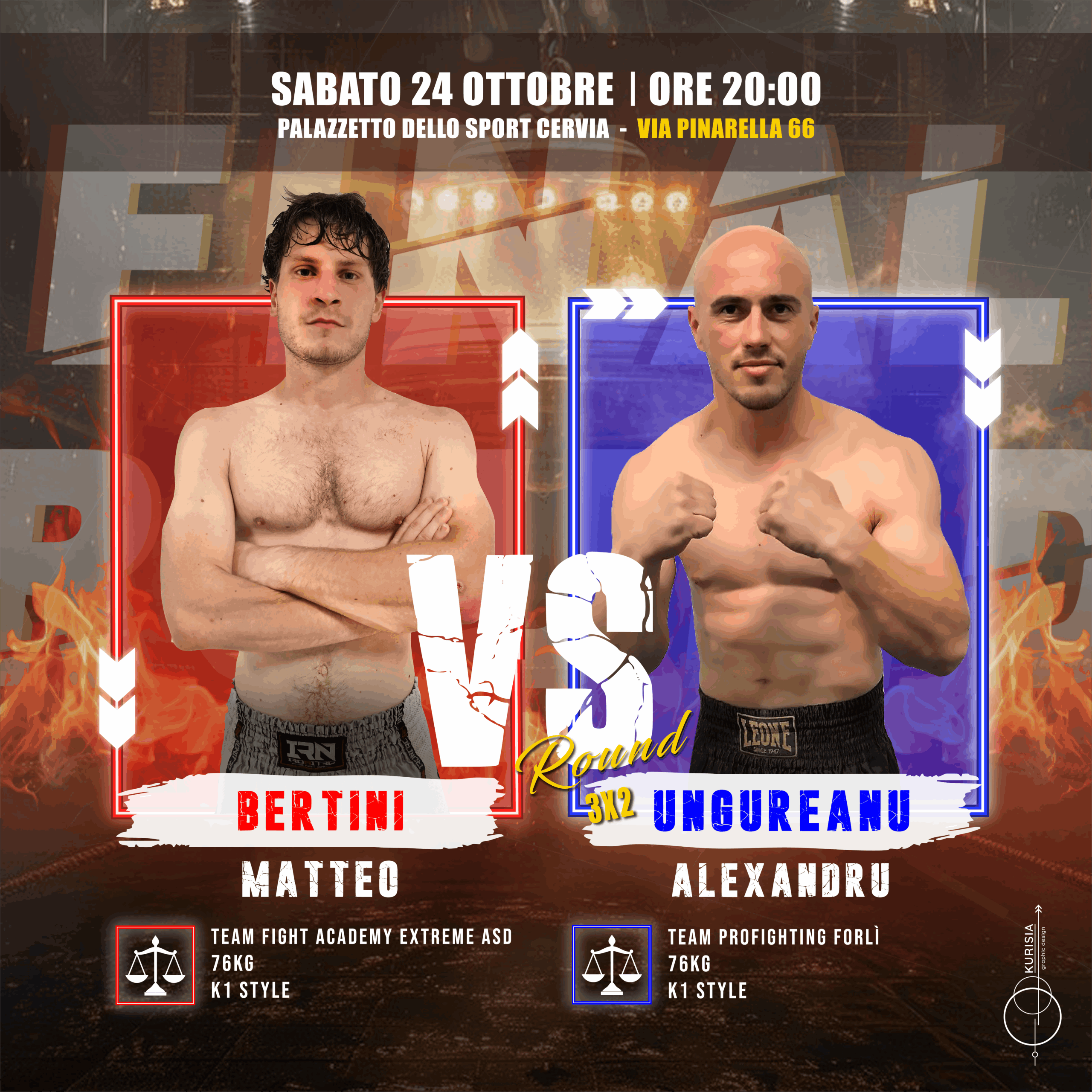 Berti Matteo VS Ungureanu Alexandru al Final Round Cervia
